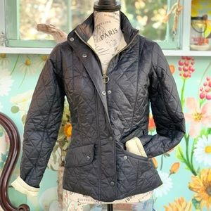 Barbour quilted Flyweight Cavalry jacket